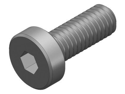Screw_DIN 7984_M3x8 black