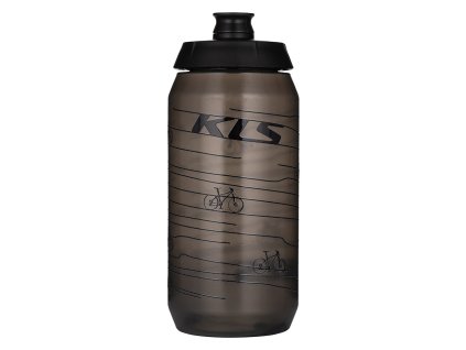 Láhev KOLIBRI Transparent Black 550ml