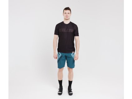 Enduro dres  KELLYS TYRION 2 krátky rukáv black- S
