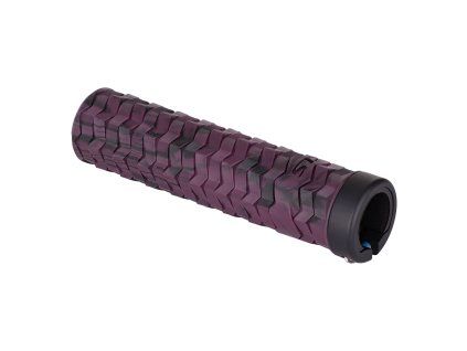 Rukojeti KLS POISON SINGLE LockON, dark violet/black