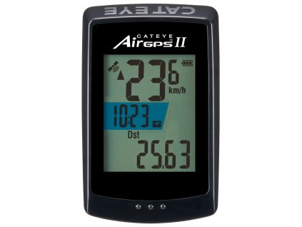 CATEYE Cyklopočítač CAT AirGPS II (GPS100N)  (černá)