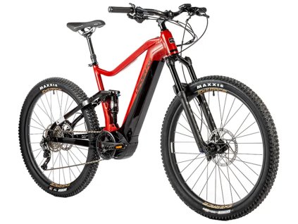 E-BIKE ARRAN FULL SUSP. 29", 19,5"-2, DARK RED SHINY (PANASONIC)