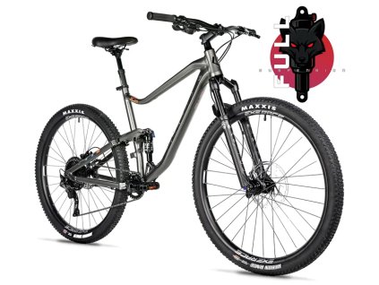 TRION FULL.SUSP 29, 21,5"-2, GREY SHINY