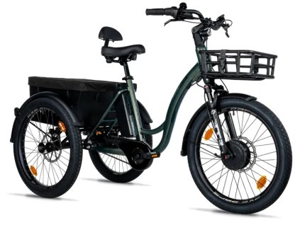 CARGO - TRICYCLE CURTIS X, FRONT MOTOR, GREEN BOTTLE