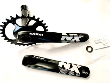 kliky SRAM NX 30T, B148, 170, BLK, 00.6118.393.044