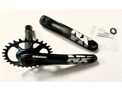 kliky SRAM NX 30T, B148, 175, BLK, 00.6118.393.043