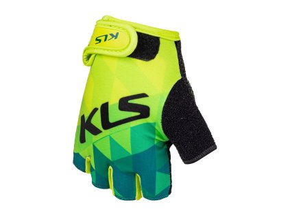 Rukavice KLS YOGI short, lime, L