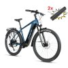 E-BIKE 28" BARNET GENT 22,5"-2, BLUE MATT (M510)