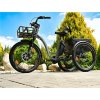 CARGO - TRICYCLE CURTIS X, FRONT MOTOR, ARMY GREEN