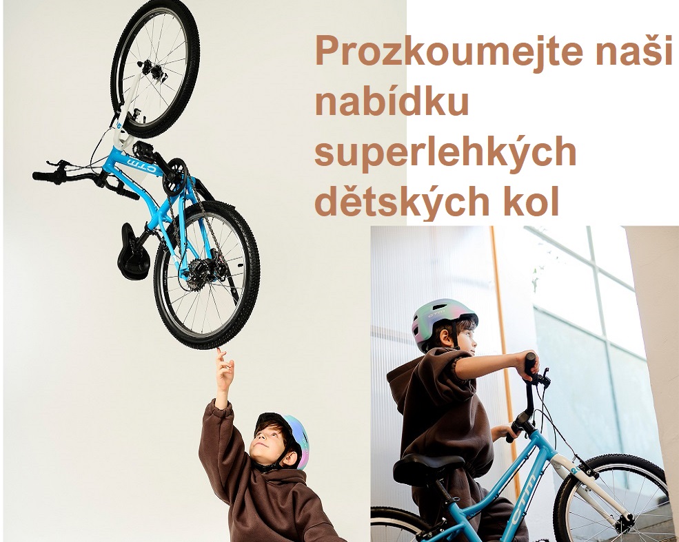 Kolamorava.cz - superlehká dětská kola