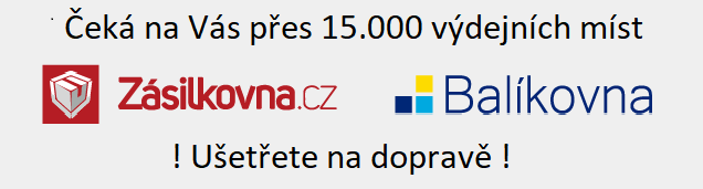 Balíkovna a Zásilkovna - ušetřete na dopravě