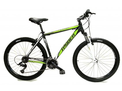 horské 27,5" kolo VT-BIKE SPYDER 3x7 matná černá/zelená