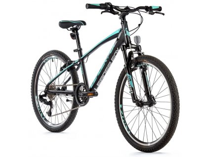 Leader Fox SPIDER chlapecký 24" ČERNÁ MAT/SVĚTLE ZELENÁ
