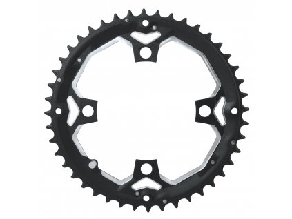 převodník 44 zubů Al, 10k, černý (počet zubů 44, určení 2-převodník)