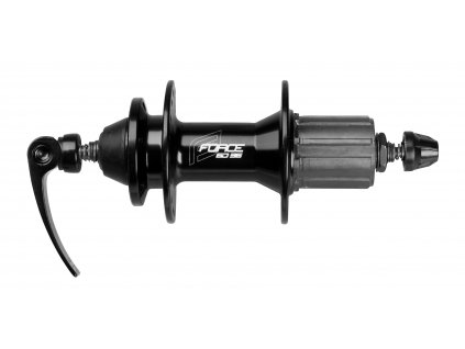 náboj zadní FORCE 6D-36 kazetový, 36d, černý (použití zadní, počet děr 36 děr, typ brzdy disková)