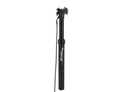 sedlovka FORCE DROPPER 475 mm teleskopická matná černá (Průměr sedlovky 30,9 mm)