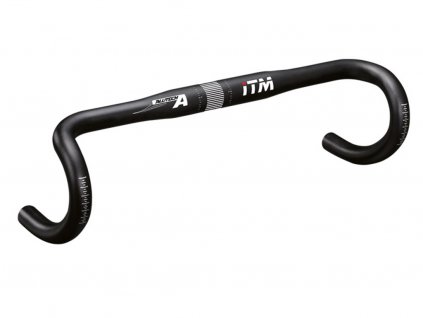 Řídítka silniční ITM Alutech A - černá, Alu7075- 31,8mm,40cm