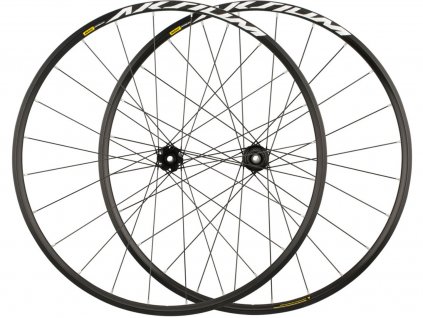 Mavic Aksium Disc zapletená kola, ořech Shimano, plášťové, černé