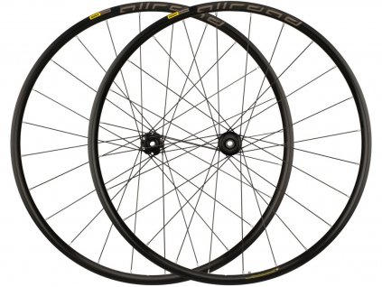 Zapletená kola Mavic ALLROAD Disc CenterLock ořech Shimano plášťové barva černá