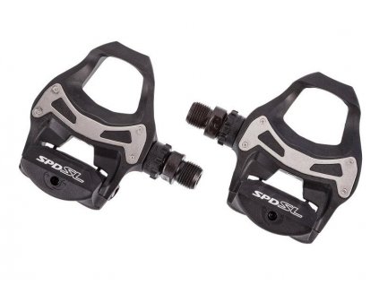 Shimano SPD SL PD-R550 pedály silniční černé + zaražky