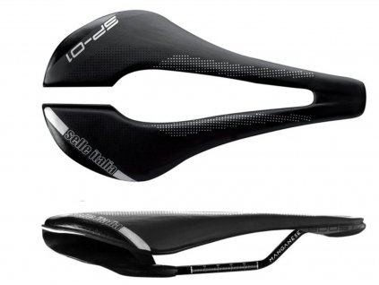 Selle Italia SP-01 Boost SuperFlow Magnesium sedlo černé