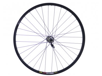 Zapletené přední kolo MTB 26" Mavic 317 Disc -Shimano LX HB-M585, černý