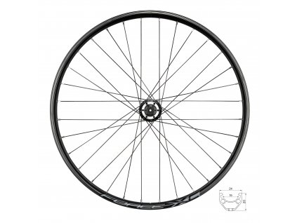 kolo zadní FORCE XC DISC 584x19 F804333-6d 32d (Varianta materiál ráfku: hliník, použití: zadní, rozměr: 27,5 palců, typ brzdy: disková, typ ráfku: pláštový)