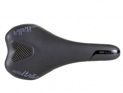 Selle Italia SLR CARBONIO - Magnesium sedlo černé