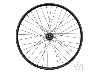 kolo zadní FORCE XC DISC 622x19 FHM475-6d 36d