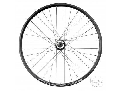 kolo zadní FORCE XC DISC 559x19 F804333-6d 32d (Varianta materiál ráfku: hliník, použití: zadní, rozměr: 26 palců, typ brzdy: disková, typ ráfku: pláštový)