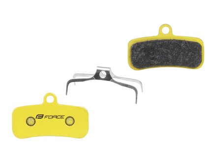destičky brzdové FORCE SH D03S sinter (určení pro SHIMANO, materiál kovové/sinter, chladič ne)