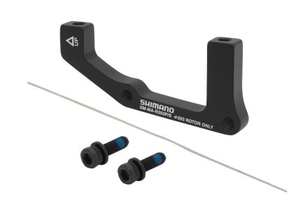 adaptér zadní SHIMANO POST/ STAND 203mm, černý