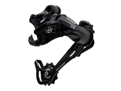 Sram X-5 přehazovačka MTB 10r. střední vodítko, černá