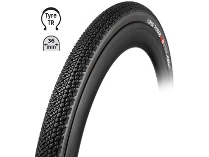 plášť TUFO Gravel SPEEDERO HD 700x36C, bezduš. črn (Varianta použití: Gravel, rozměr: 700C, typ: patka - kevlar, šířka: 36 mm)
