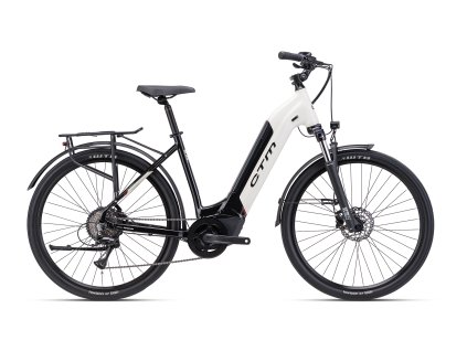 městské eletrokolo CTM METRIC GX 1.0 černá/slonovinová (Velikost rámu 17")