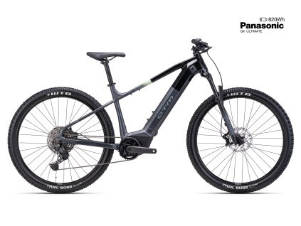 elektrokolo CTM WIRE GX xpert matná kovová černá/lesklá černá (Velikost rámu 17")