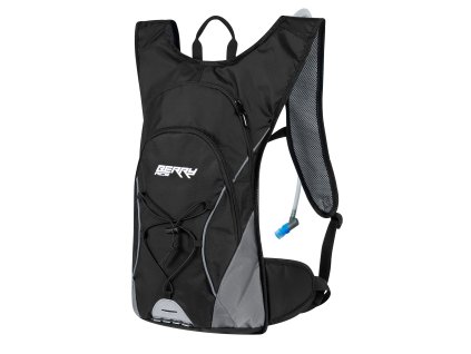 batoh FORCE BERRY ACE PLUS 12L+2L rez., černo-šedý (objem 12 l, typ s rezervoárem)