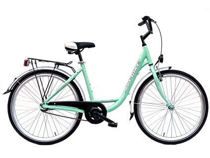 městské kolo VT-BIKE LEONY ALU 26" světle mátová