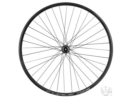 kolo přední FORCE XC DISC 622x19 HBM3050-CL 36d (Varianta materiál ráfku: hliník, použití: Přední, rozměr: 29 palců, typ brzdy: disková, typ ráfku: pláštový)