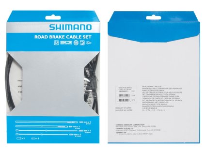 bowdeny+lanka brzdový set SH DA7900 silniční,černý