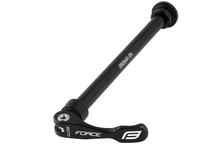 osa pevná FORCE zadní, náboje X12-SH, černá (použití zadní)