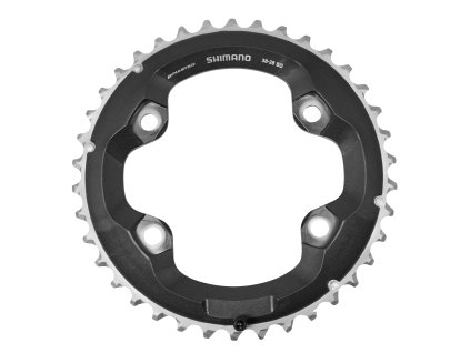 převodník Al 38z FCM8000-2 - 38/28, černý 4 packa (počet zubů 38, určení 2-převodník)