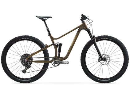 Celoodpružené MTB 29" Lee Cougan Quest Shimano Deore 1x11 hnědozlatá matná