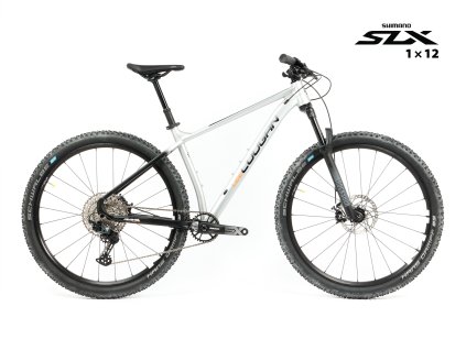pánské 29" MTB kolo Lee Cougan Revenge Shimano SLX / Deore 1x12 stříbrno-černá matná