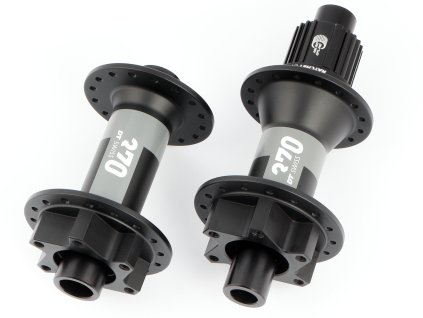 náboje DT SWISS DT 370 Disc 6-děr 15x110mm BOOST 32-děr přední + Disc 6-děr Micro Spline 12x148mm BOOST 32 děr zadní