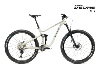 Celoodpružené kolo 29" Lee Cougan Quest Shimano Deore 1x12 šedá lesklá (VELIKOST RÁMU 19")