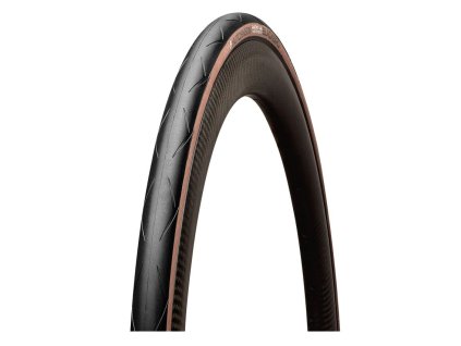plášť na silniční kolo HUTCH. BLACK. TLR HOOKLESS 700x28 kevlar černo-béžový (typ Tubeless Ready, rozměr 700C, použití Road)