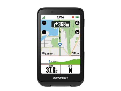 iGPSport BINAVI GPS cyklopočítač s navigací (typ GPS, navigace ano, ovládání dotykové)