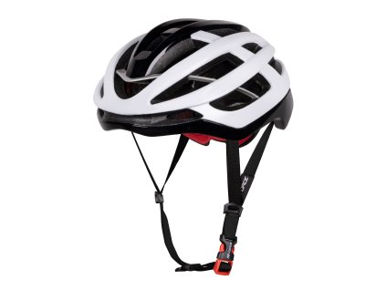 FORCE LYNX cyklistická přilba bílo-černá (Velikost přilby S - M ( 55 - 58 cm))