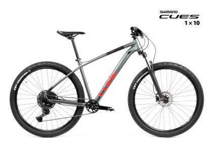 horské kolo 29" Cube Analog Shimano CUES U6000 1x10 kovověšedá /flashgrey/ (VELIKOST RÁMU 18")